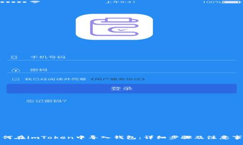 如何在imToken中导入钱包:详细步骤及注意事项