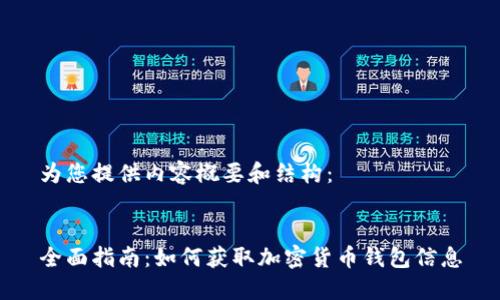 为您提供内容概要和结构:
全面指南:如何获取加密货币钱包信息